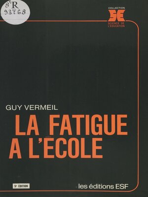 cover image of La fatigue à l'école